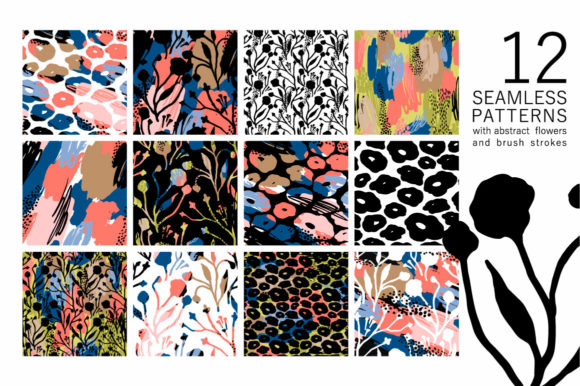 12 Artistic Seamless Patterns: What to Expect and How to Use Them