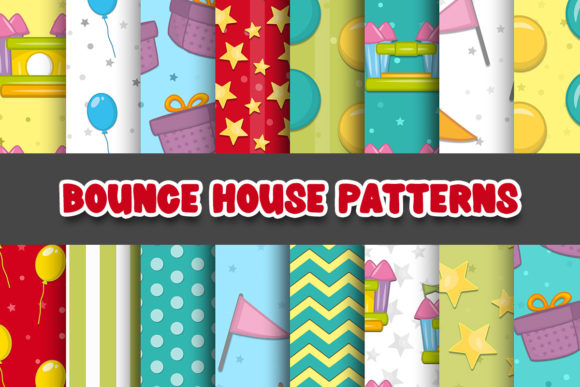 Bounce House Patterns Papers: A Versatile Resource for Party Design and Creative Projects