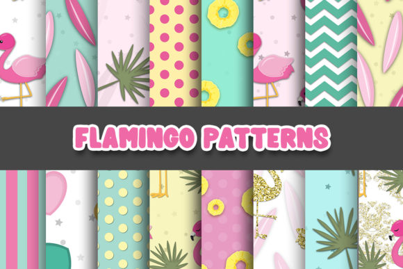 Flamingo Digital Paper Patterns: A Complete Creative Resource for Every Project