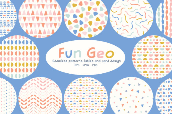 Fun Geometric Patterns: A Versatile Collection for Design Projects