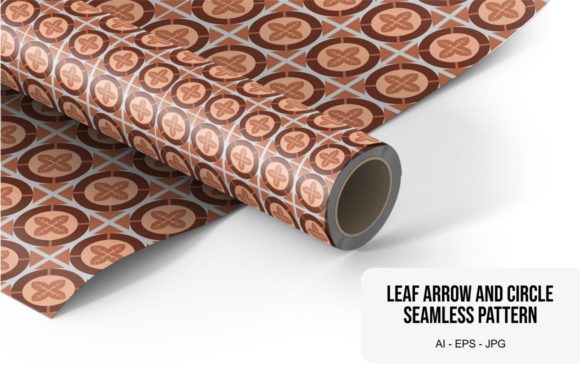 Leaf Arrow Circle - Seamless Patterns: A Practical Evaluation for Your Craft Projects