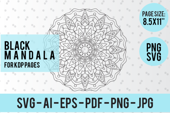 Mandala Patterns for KDP - 007: A Practical Guide to Digital Clip Art for Creative Projects