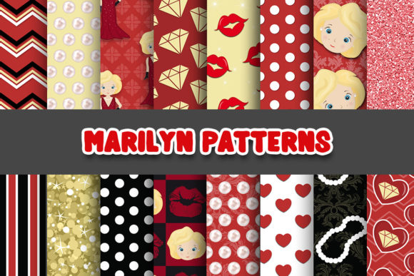 Marilyn Digital Paper Patterns: A New Standard for Creative Versatility
