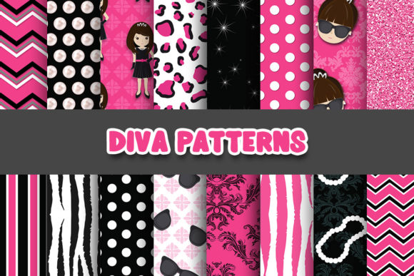 Unlock Your Creativity with Diva Digital Papers Patterns: A Comprehensive Guide to 16 Stunning Designs